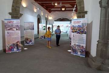 La exposición se muestra en la ermita de San Pedro Mártir/TA.